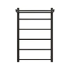 Полотенцесушитель электрический Grota Simple P с полкой 530x800 черный