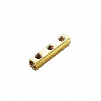 850/50 3/4"x 03 Коллектор 3/4"ВР х 1/2"ВР, 3 выхода, шаг выходов 50 мм
