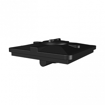 Бак для душа Акватек 120 (черный) 950x950x305 мм
