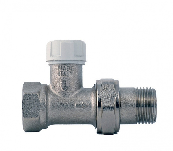 296 1/2" ЗП (993) Вентиль радиаторный 1/2" на обрат. подводку, прямой, ВР-НГ