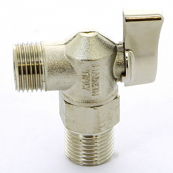 391 1/2" Кран-мини 1/2" угловой Н-Н