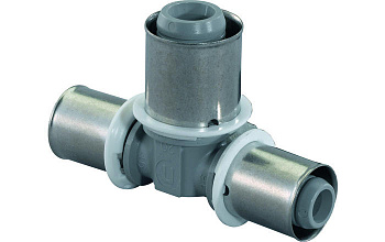 Uponor S-Press тройник редукционный композиционный PPSU 32-20-32