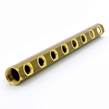 850/50 1"x 08 Коллектор 1"ВР х 1/2"ВР, 8 выходов, шаг 50 мм